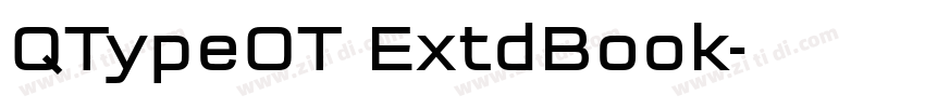 QTypeOT ExtdBook字体转换 QTypeOT ExtdBook字体转换